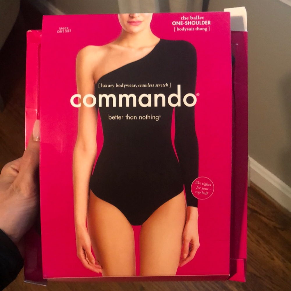 One shoulder body suit thong; never worn